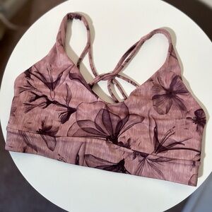 Athleta Floral Solace Sports Bra